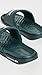 Lacoste Men's Croco Slide, Dark Green/White, 13