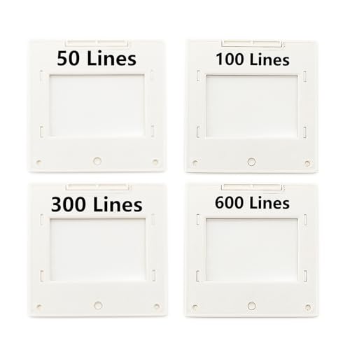 4pcs Physical Spectral Transmission Experiment Holographic Diffraction Grating Spectrum Demonstrating Spectroscopy Experiment Physics PET Material