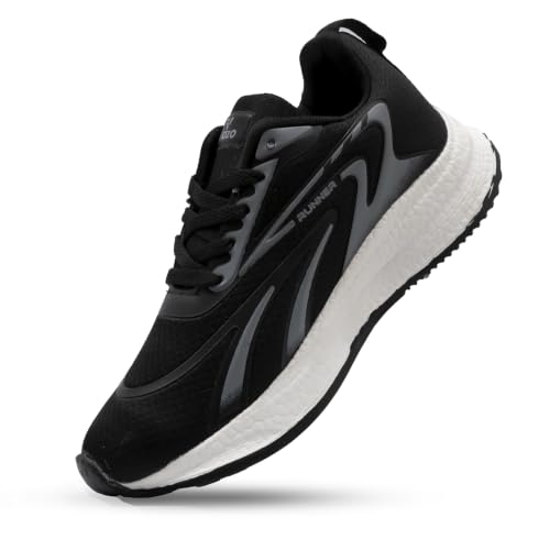 Casual Sneakers for Men | Stylish Lace-Up Walking Shoes | Lightwe...