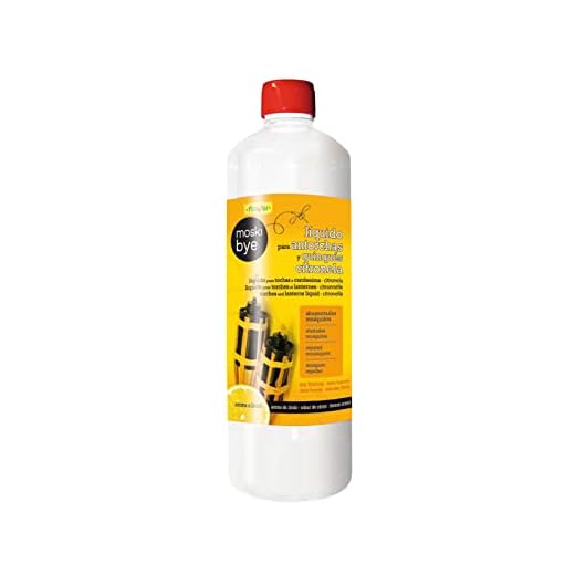 Flower 20551 20551-Liquido para antorchas y quinqués citronela, No Aplica, 7.5x7.5x25.5 cm