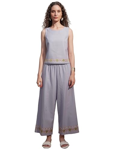 Image of Vishudh Women's Co-ord Set | Trendy Matching Set for Casual & Chic Looks | Stylish Top & Bottom Co-ord for Women