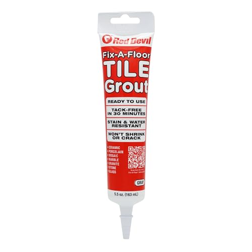 Fix-A-Floor Tile Grout - Gray - 5.5oz. Squeeze Tube