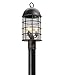 Troy Lighting P4435 Charlemagne - Three Light Outdoor Medium Post Lantern, Aged Pewter Finish