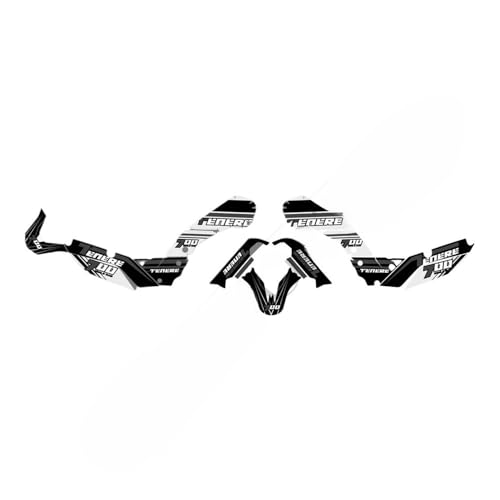 Protection réservoir Tenere 700 et kit d'autocollants de protection pour sacoches de moto T7