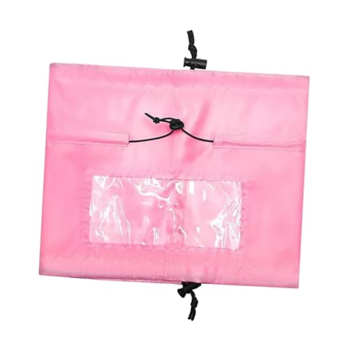 PEWETE ペットバスシャワーキャップペットバスキャップは、調整可能な再利用可能なドッグシャワーの子犬水泳耳のプロテクターを備えた耳を閉めますドライウォータープルーフ, ローズレッド