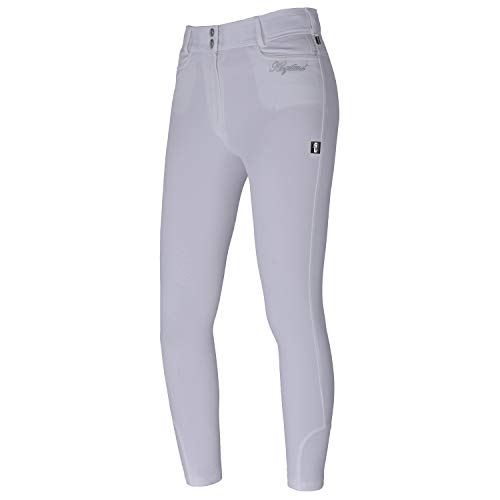 Kingsland Kadi - Pantalón de equitación para mujer (talla S/S20), color azul, Mujer, color blanco, tamaño XXL