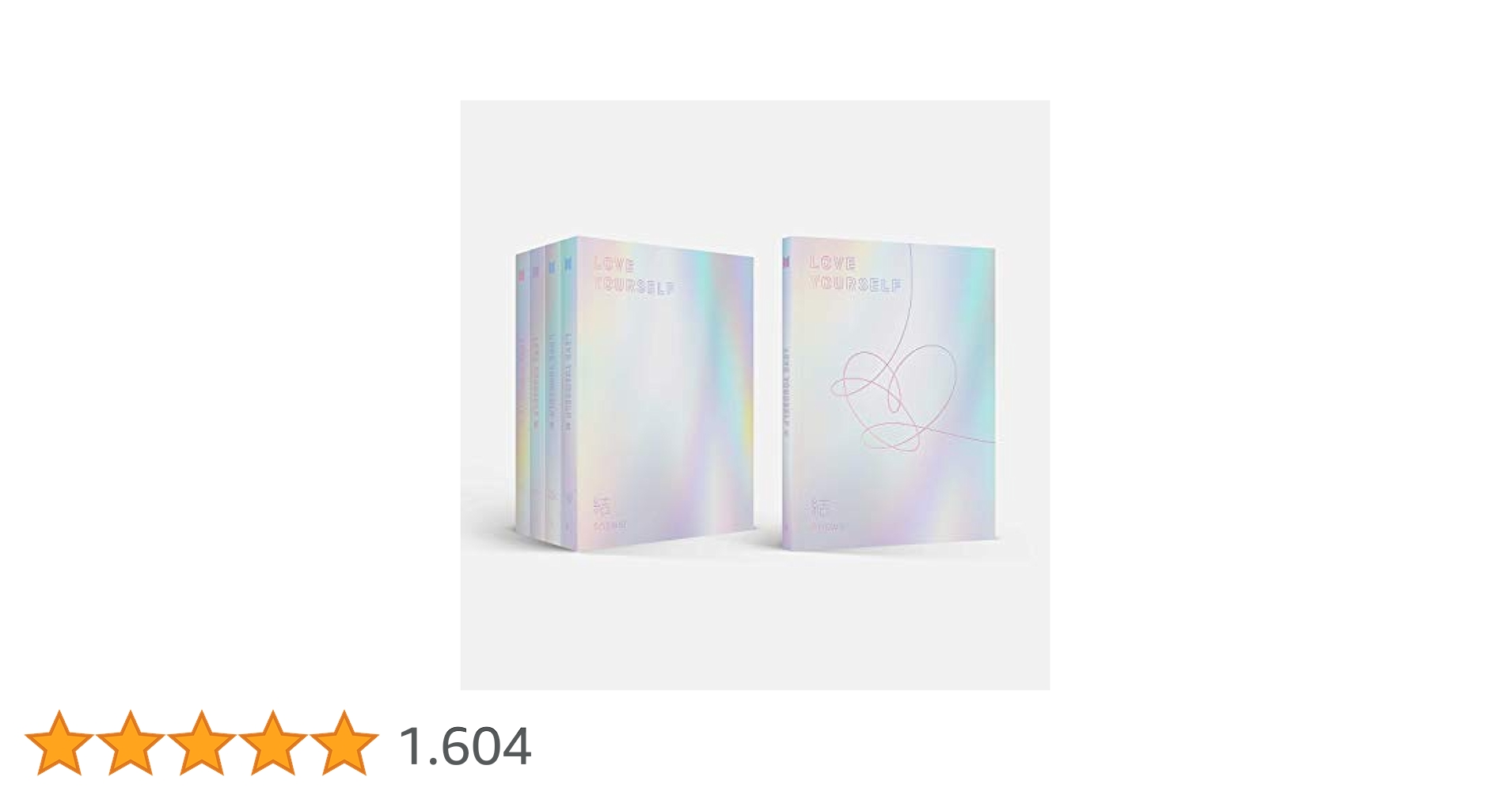 BTS - [Love Yourself 結 'Answer'] 4th Album S VER 2CD+116p