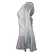 JRUIA Professional Girls' Figure Skating Competition Dress Women's Ice Skating Costumes Gradient Rhythmic Gymnastics Leotard,White,L