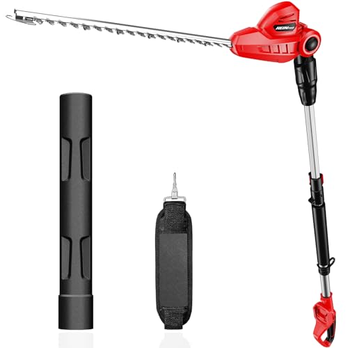 HEINPRO Cordless Pole Hedge Trimmer Compatible with Milwaukee M18 Battery