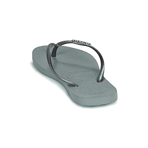 Image of Havaianas Women's Slim Metallic Logo Sandals