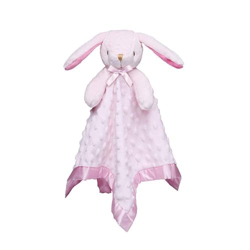Pro Goleem Loveys for Babies Bunny Security Blanket Baby Girl Gifts Newborn Soft Pink...