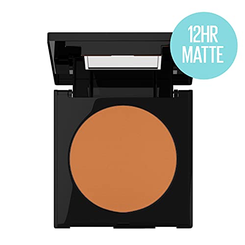 Image of Maybelline Fit Me Matte + Poreless Pressed Face Powder Makeup, Truffle, 1 Count (Pack of 2)