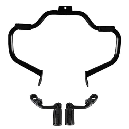 Barre de protection moteur moto 1 1/4 avec repose-pieds intégrés pour Softail
