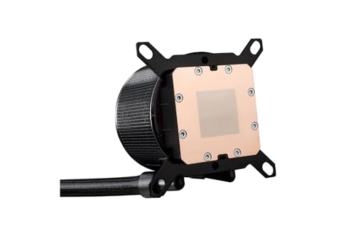 Image of ASUS ROG RYUO III 360 ARGB All-in-one AIO Liquid CPU Cooler 360mm Radiator, Asetek 8th gen Pump Solution, Anime Matrix LED Display and ROG AF 12S ARGB Fan.