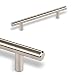 Produktbild 20 x SO-TECH® Stangengriffe mit Ø 12 mm Edelstahlrohr / BA 128 mm Möbelgriffe Relinggriffe
