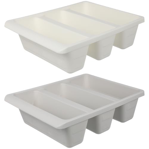 Cabilock 2pcs Storage Shoe Tray, Plastic Shoes Rack, Space-saving Shoe Organizer, No Assembly Required, Multifunctional