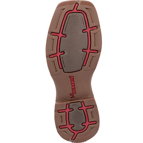 Durango Lil Big Kids’ Mexican Flag Western Boot, Sandy Brown And Mexico Flag, Size 9(M)2