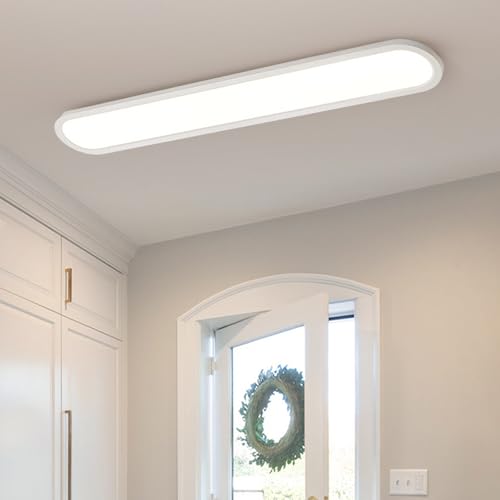 Plafonnier LED avec télécommande intensité réglable 3000K-6500K lampe de plafond - 4