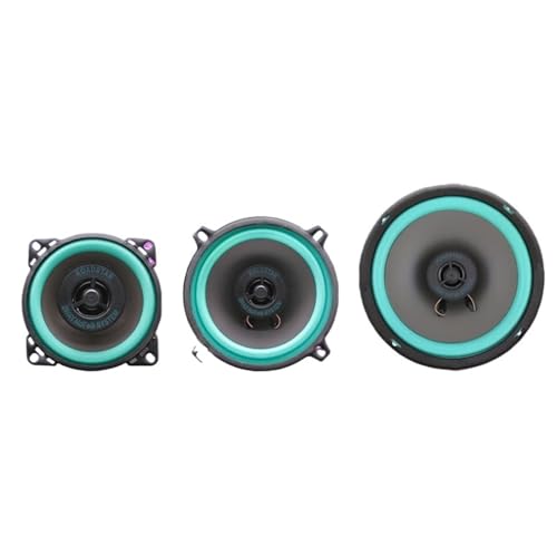 SVSBJMK 4/5/6.5 Inch Car Speakers Coaxial Subwoofer Universal Automotive Bass Audio HiFi Music Full Range Frequency Car Stereo Speaker(4 Inch 1pc)