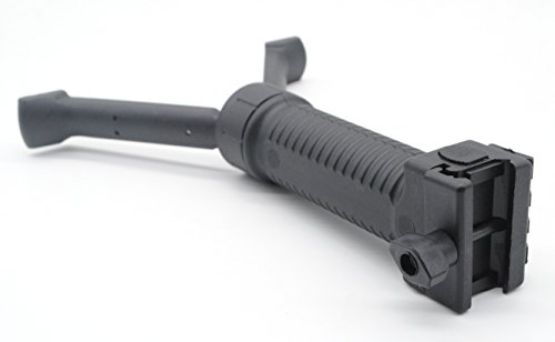 Quick Deploy Bipod Grip Fits Picatinny Weaver 20mm 22mm Rail - Image 4