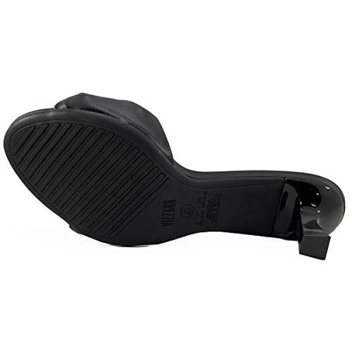 Tamanco Vizzano Salto Taça Baixo Nó - Preto - 37