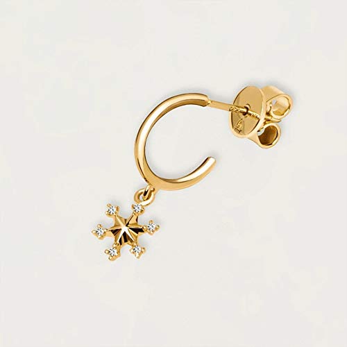 Boucles d'oreilles Flocon de Neige Pur en Cristal délicat pour Femmes