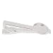 Tie Clip Blanks with 16mm Round Bezel-Silver Plated-10pcs/lot