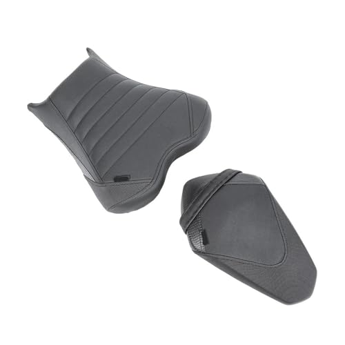 Cojín para pasajero y sillín motocicleta juego de 2 almohadillas acabadas en costura reforzada Z400