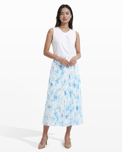 Image of Anne Klein Women's Pull on Pleated Skirt