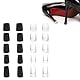 VYIBPDY 10 Stück absatzschoner high Heels, Heel Protector, zum Schutz, Tanzschuh-Fersenschützer (5 Modelle)