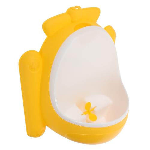 Alasum 壁掛け式男の子用幼児小便器 省スペース設計でトイレトレーニングに便利 大容量 漫画風デザイン 子供用手軽に設置可能な便器