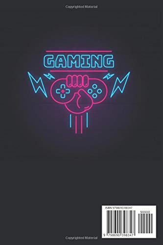 NOTEBOOK: Gamer notebook with 120 lined pages 6” x 9” perfect for everyday use - Image 2