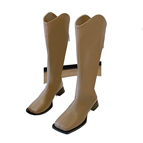 Bottes punk à semelles épaisses pour femme et style moto