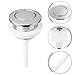 36mm Toilet Push Button - Durable ABS Dual Flush Button for Bathroom Water Tank, 1pc