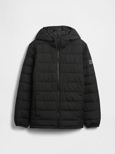 Image of GAP Boys' Logo Lightweight Puffer Jacket