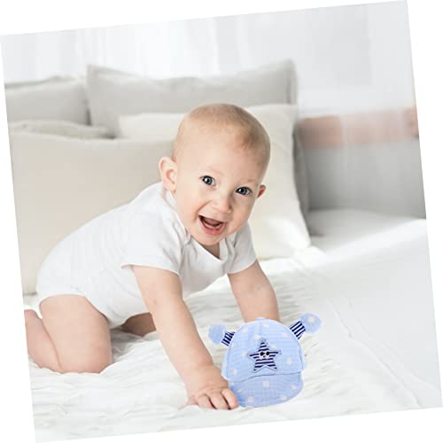 Didiseaon Boys and Girls Baseball Cap Sun Protective Hat for Toddlers Breathable Design for Outdoor Activities Summer Vacations and Beach Play Adorable Print Sky-Blue3