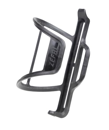 ZEFAL Pulse S2 Derecha Portabidon Bicicleta Carbono   Portabidon Lateral   Portabidón Bicicleta Ligero para Cuadros Pequeños   28g   Made in France