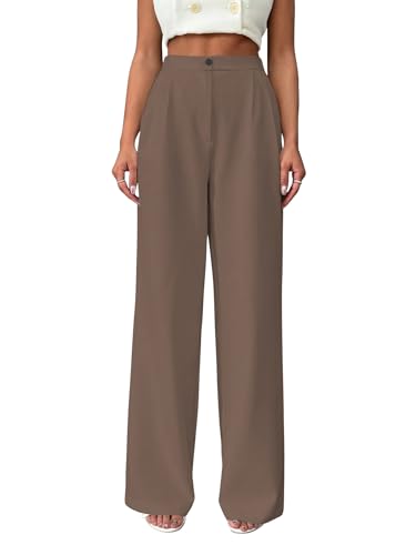 Image of Toochki Trousers for Woman Pants Women's Formal Office Korean | Black Track Pant | Straight | Cotton Spandex Stretchable Trouser | High-Waisted Bottom Wear