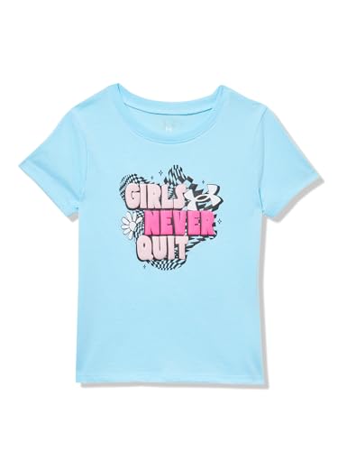 Image of Under Armour Girls Girls Short Sleeve Shirt, Crewneck, Lightweight and Breathable Athletic-t-Shirts