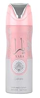 Lattafa Yara – Floral, Fruity, Sweet, Musky – Perfumed Deodorant Spray for Women, 6.67 Ounce / 200 ml