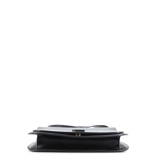 Saint Laurent, Pre-Loved Spontini Saddle Bag Leather Medium, Black4