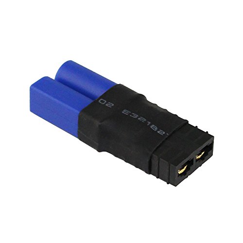 Adaptador TR hembra a EC5 macho compatible con LiPo Slash y motores sin escobillas SCT 3
