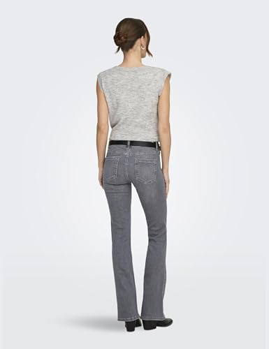 ONLY Onlblush Mid Waist Flared DNM Rea1099 – Ansicht 4
