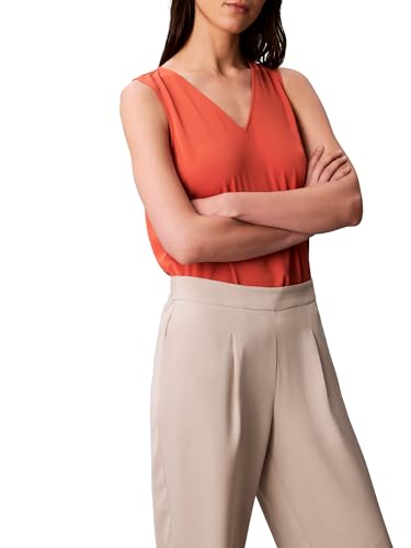 Calvin Klein Women's Crepe Wide Leg Trouser4