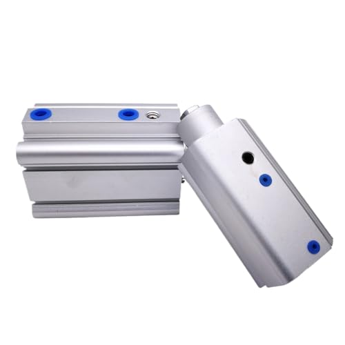 Vérin pneumatique rotatif MKB40-30R compact sans bras rotation droite - 2
