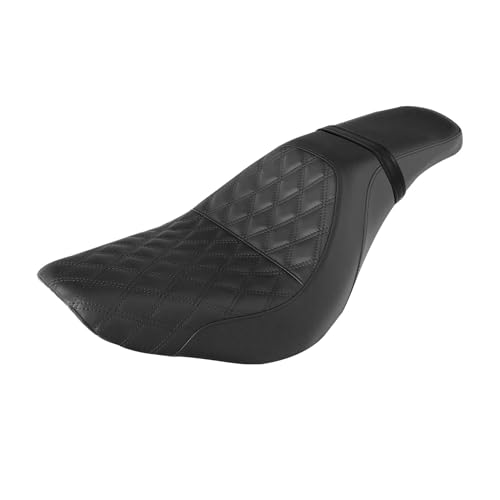 Asiento de pasajero para moto que elimina la fatiga lumbar en Softail Slim