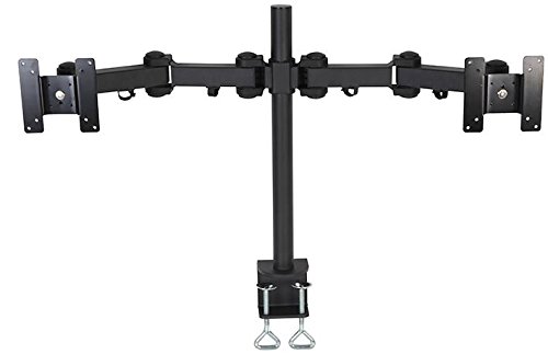 Soporte Monitor PC Doble de 13-27 Pulgadas Brazo Escritorio VESA 75 100