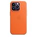 Produktbild Apple iPhone 14 Pro Leder Case mit MagSafe - Orange