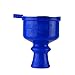 Glider Hookah Bowl Set Silicone Shisha Bowl with Two Flavour Drawer for Shisha Hookah Easy Replace Charcoal Fast Cleaning - Blue