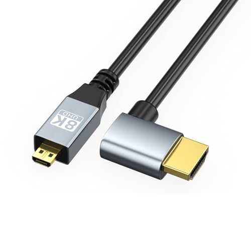 ljhnba 6x2.3mm Video to 10.5x2.5mm Connection Cable 1080p 8K60hz Video Cord Long Extension for Fast Transfer Bidirectional